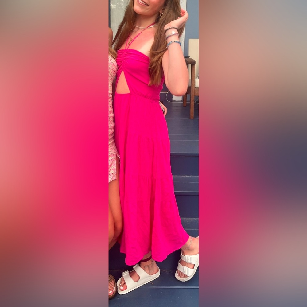 Pink Maxi Dress